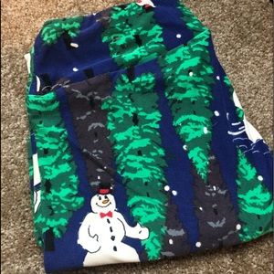 Christmas OS Leggings